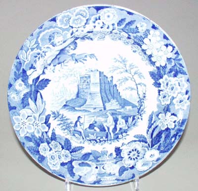 Dinner Plate View in Alicata c1825